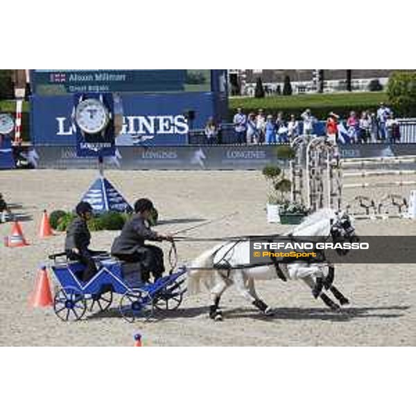 LGCT of London - Pony driving exhibition - London, - 6 August 2017 - ph.Stefano Grasso/LGCT