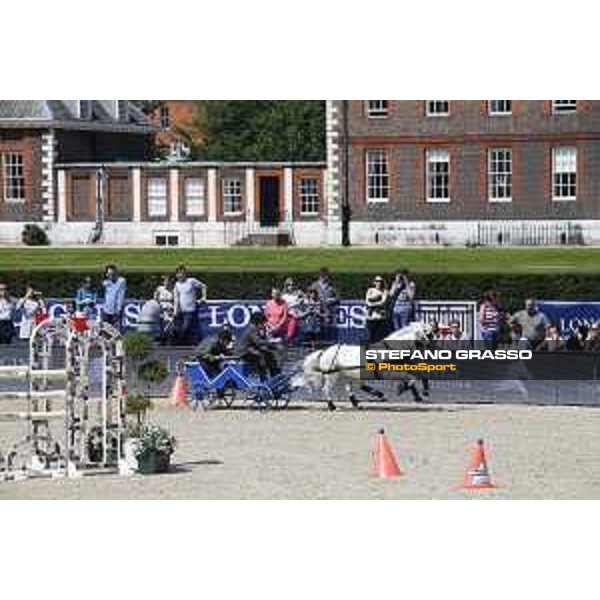 LGCT of London - Pony driving exhibition - London, - 6 August 2017 - ph.Stefano Grasso/LGCT
