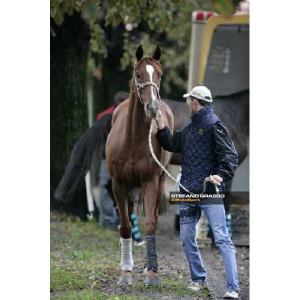 Pessoa arrives at Merano Merano Maia, 28th sept.2007 ph. Stefano Grasso
