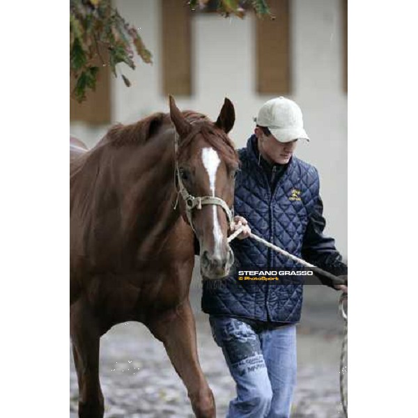 Pessoa arrives at Merano Merano Maia, 28th sept.2007 ph. Stefano Grasso