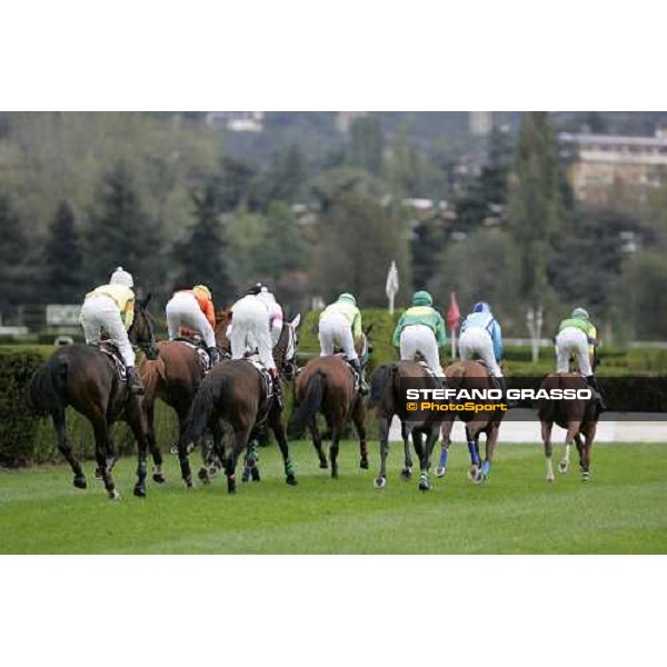 the horses of the LXIII Premio delle Nazioni - Cross Country Merano Maia, 28th sept. 2007 ph. Stefano Grasso