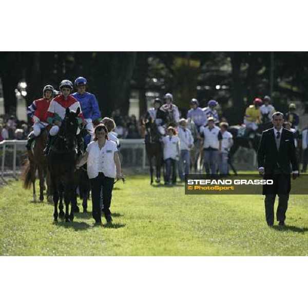 the parade of 68¡ Gran Premio Merano Forst - Merano Maia, 30th sept. 2007 ph. Stefano Grasso