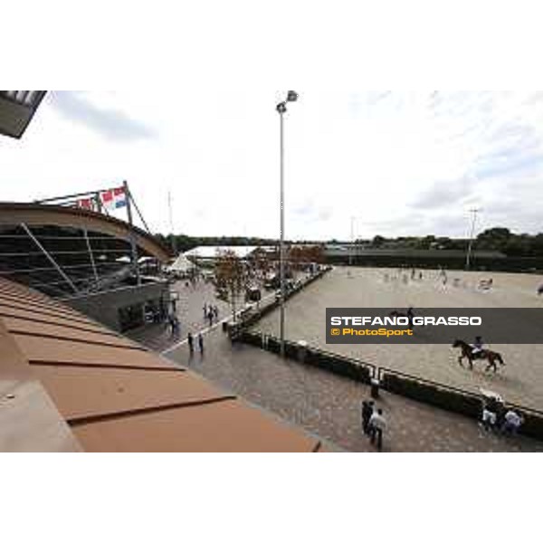 LGCT of Valkenswaard - -Valkenswaard, 10th august 2017 - ph. Stefano Grasso/LGCTLGCT of Valkenswaard - a view of the secondary arena and the stables -Valkenswaard, 10th august 2017 - ph. Stefano Grasso/LGCT