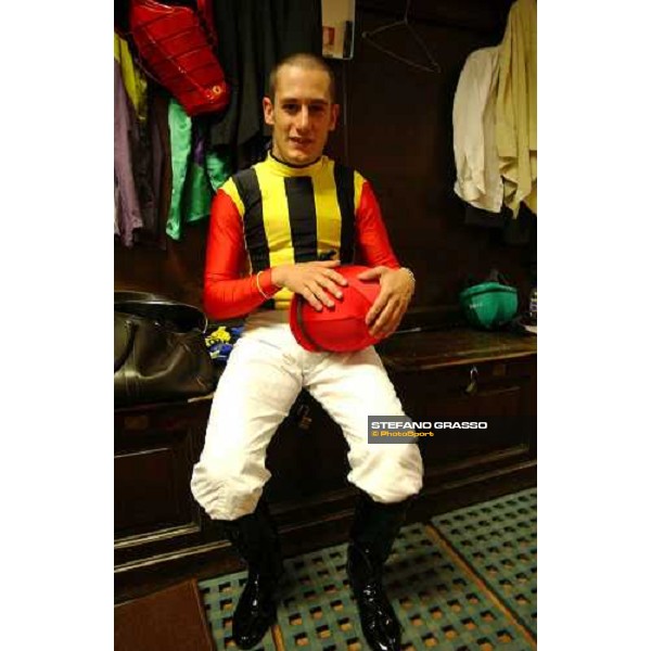 Mirco Demuru Oaks d\'Italia Milan 23rd may 2004 ph. Stefano Grasso