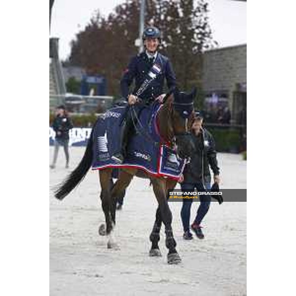 LGCT of Valkenswaard - Grand Prix - Prize giving ceremony - Lorenzo de Luca wins the LGCT Grand Prix of Valkenswaard presented by Sapinda -Valkenswaard, 12nd august 2017 - ph. Stefano Grasso/LGCT