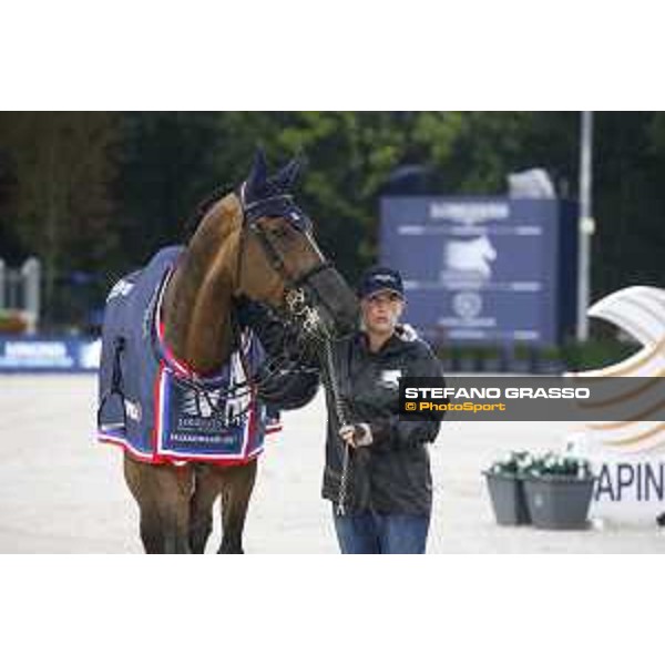LGCT of Valkenswaard - Grand Prix - Prize giving ceremony - Ensor de Litrange XII -Valkenswaard, 12nd august 2017 - ph. Stefano Grasso/LGCT