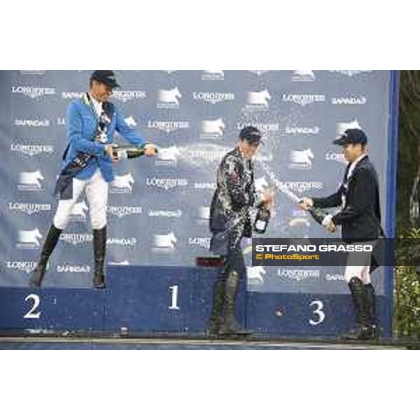 LGCT of Valkenswaard - Grand Prix - Champagne celebrations -Valkenswaard, 12nd august 2017 - ph. Stefano Grasso/LGCT