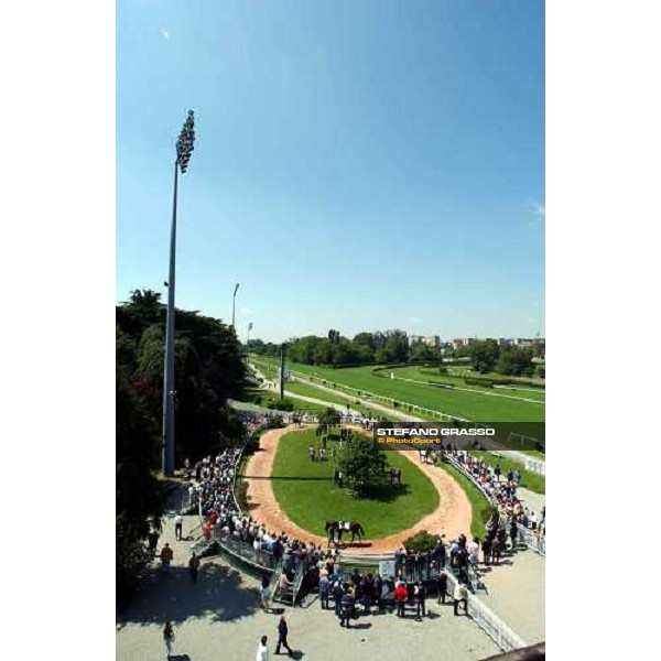 San Siro race track - Parade ring Milan 23rd may 2004 ph. Stefano Grasso