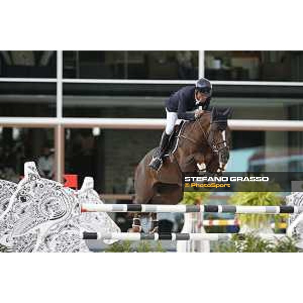 LGCT of Valkenswaard - Class 1- Carlos Enrique Lopez Lizarazo on Ulhane de Conde - Valkenswaard, - 11 August 2017 - ph.Mario Grassia/LGCT