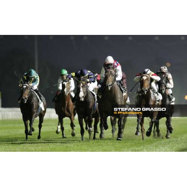 Mirco Demuro on Le Cadre Noir wins the Premio Omenoni Milan San Siro , 14th october 2007 ph. Stefano Grasso