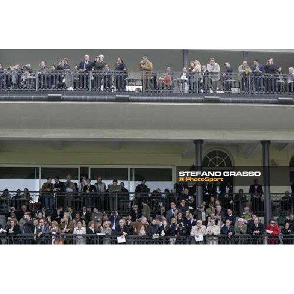 owners grandstand at San Siro Milan San Siro , 14th october 2007 ph. Stefano Grasso