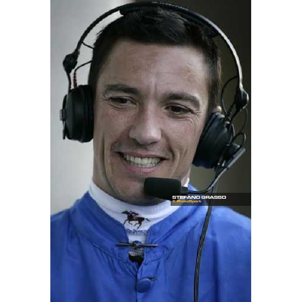 Frankie Dettori Milan San Siro , 14th october 2007 ph. Stefano Grasso