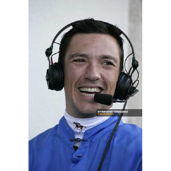Frankie Dettori Milan San Siro , 14th october 2007 ph. Stefano Grasso