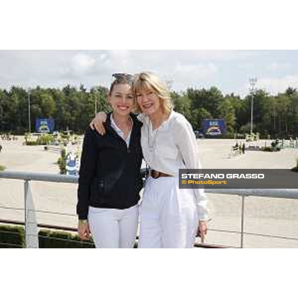 LGCT of Valkenswaard - Katie Page-Harvey and her daughter Georgina - Valkenswaard, - 13 August 2017 - ph.Stefano Grasso/LGCT