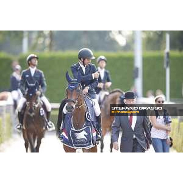 LGCT of Valkenswaard - Class 5 - Prize giving ceremony - Marlon Modolo Zanotelli on Celena VDL - Valkenswaard, - 13 August 2017 - ph.Stefano Grasso/LGCT