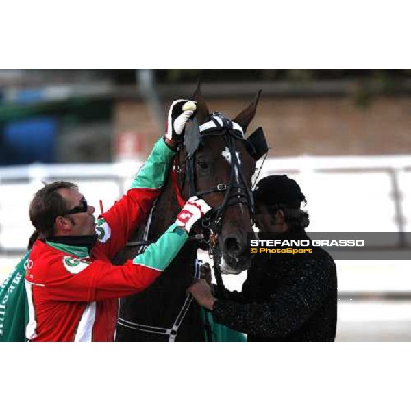 close up for Ismos Fp winner of Gran Premio Regione Friuli Venezia Giulia with Claus Hollmann Trieste, 20th october 2007 ph. Stefano Grasso