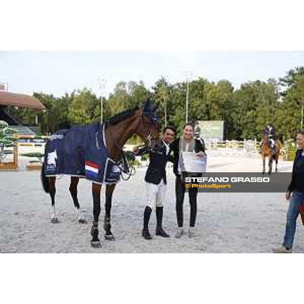 LGCT of Valkenswaard - Class 5 - Prize giving ceremony - Marlon Modolo Zanotelli on Celena VDL - Valkenswaard, - 13 August 2017 - ph.Stefano Grasso/LGCT
