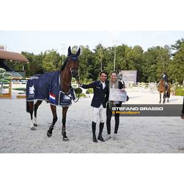LGCT of Valkenswaard - Class 5 - Prize giving ceremony - Marlon Modolo Zanotelli on Celena VDL - Valkenswaard, - 13 August 2017 - ph.Stefano Grasso/LGCT