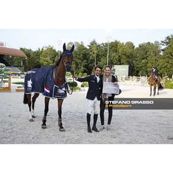 LGCT of Valkenswaard - Class 5 - Prize giving ceremony - Marlon Modolo Zanotelli on Celena VDL - Valkenswaard, - 13 August 2017 - ph.Stefano Grasso/LGCT