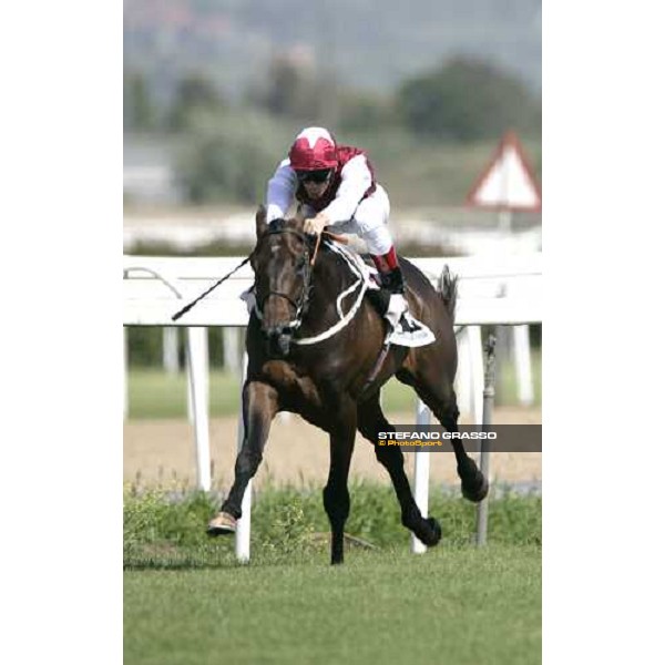 Frankie Dettori on Champery Rome, 20th may 2007 ph. Stefano Grasso