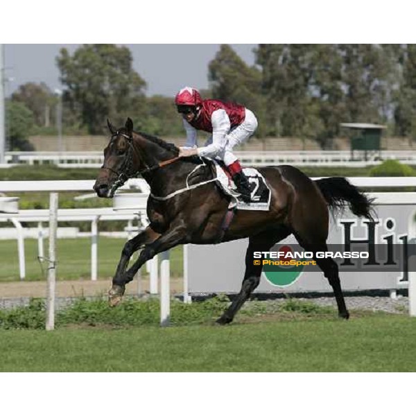 Frankie Dettori on Champery Rome, 20th may 2007 ph. Stefano Grasso