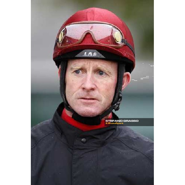 Mick Kinane at Monmouth Park racetrack Monmouth PArk, NJ, 25th october 2007 ph. Stefano Grasso