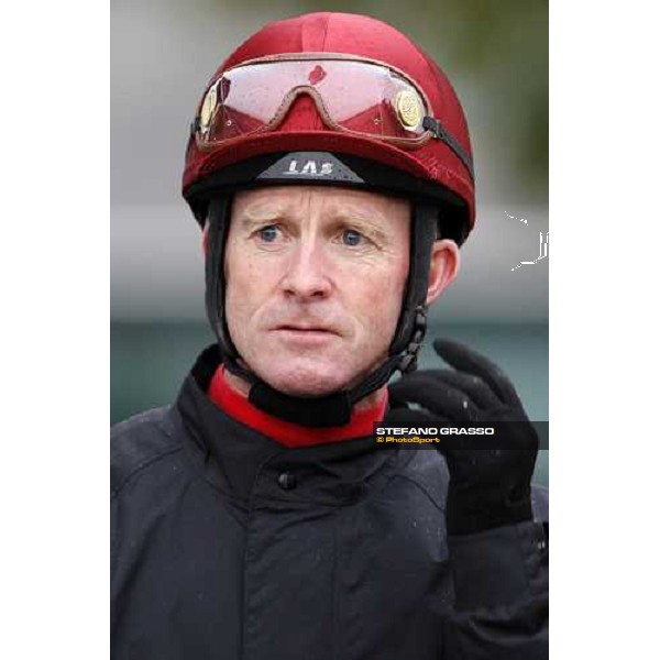 Mick Kinane at Monmouth Park racetrack Monmouth PArk, NJ, 25th october 2007 ph. Stefano Grasso