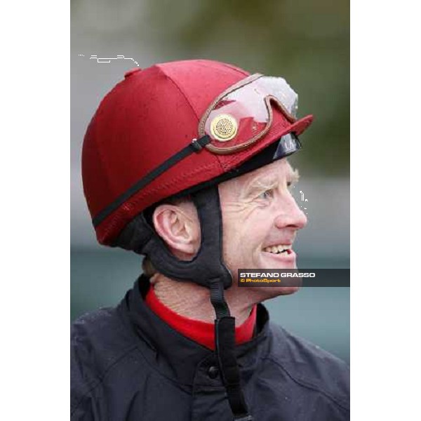Mick Kinane at Monmouth Park racetrack Monmouth PArk, NJ, 25th october 2007 ph. Stefano Grasso