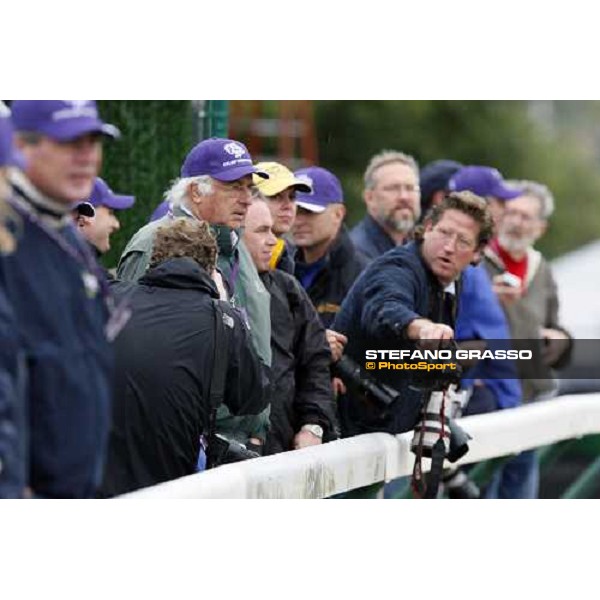 John Magnier at Monmouth Park racetrack Monmouth PArk, NJ, 25th october 2007 ph. Stefano Grasso