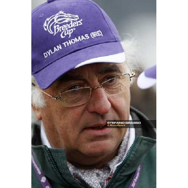 John Magnier at Monmouth Park racetrack Monmouth PArk, NJ, 25th october 2007 ph. Stefano Grasso