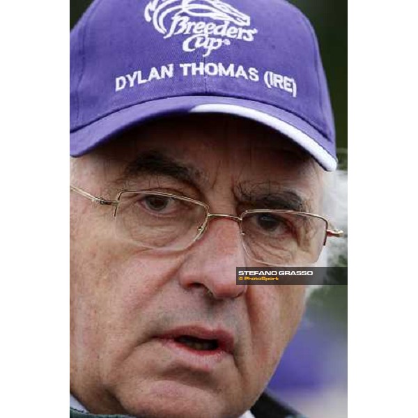 John Magnier at Monmouth Park racetrack Monmouth PArk, NJ, 25th october 2007 ph. Stefano Grasso