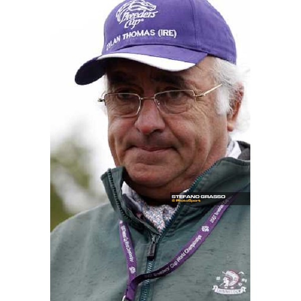 John Magnier at Monmouth Park racetrack Monmouth PArk, NJ, 25th october 2007 ph. Stefano Grasso