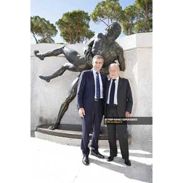 LGCT of Rome - Press conference Marco Di Paola,Fise President and Franco Chimenti, Coni vice President Rome - Stadio dei Marmi, 18th sept. 2017 - ph. Stefano Grasso/LGCT