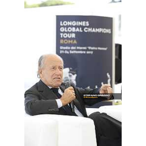 LGCT of Rome - Press conference Rome - Stadio dei Marmi, 18th sept. 2017 - ph. Stefano Grasso/LGCTLGCT of Rome - Press conference Franco Chimenti Rome - Stadio dei Marmi, 18th sept. 2017 - ph. Stefano Grasso/LGCTLGCT of Rome - Press conference Franco Chimenti, vice president of Coni Rome - Stadio dei Marmi, 18th sept. 2017 - ph. Stefano Grasso/LGCT