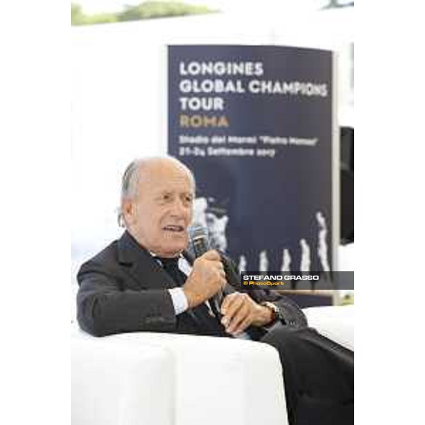LGCT of Rome - Press conference Rome - Stadio dei Marmi, 18th sept. 2017 - ph. Stefano Grasso/LGCTLGCT of Rome - Press conference Franco Chimenti Rome - Stadio dei Marmi, 18th sept. 2017 - ph. Stefano Grasso/LGCTLGCT of Rome - Press conference Franco Chimenti, vice president of Coni Rome - Stadio dei Marmi, 18th sept. 2017 - ph. Stefano Grasso/LGCT