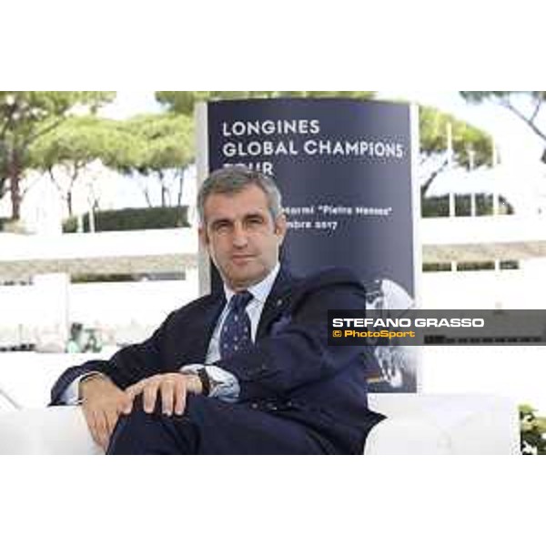 LGCT of Rome - Press conference Rome - Stadio dei Marmi, 18th sept. 2017 - ph. Stefano Grasso/LGCTLGCT of Rome - Press conference Marco Di Paola, President of FISE Rome - Stadio dei Marmi, 18th sept. 2017 - ph. Stefano Grasso/LGCT