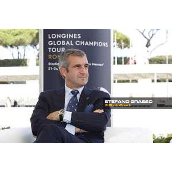 LGCT of Rome - Press conference Marco Di Paola Rome - Stadio dei Marmi, 18th sept. 2017 - ph. Stefano Grasso/LGCT