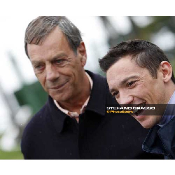 Frankie Dettori with Henry Cecil at Monmouth Park racetrack Monmouth PArk, NJ, 25th october 2007 ph. Stefano Grasso
