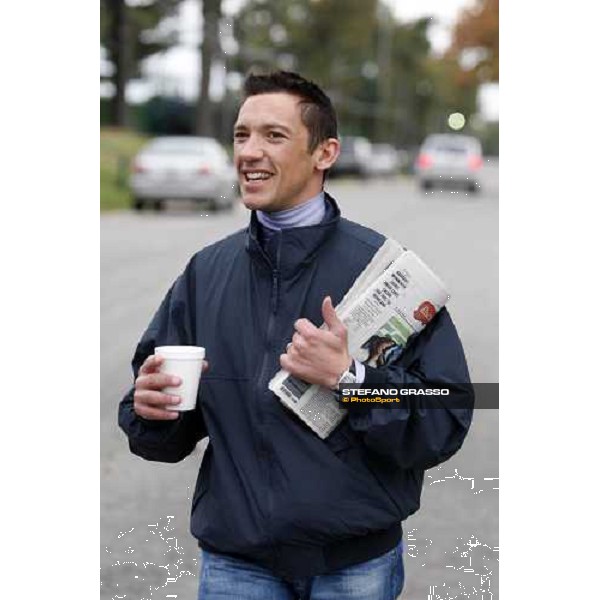 Frankie Dettori at Monmouth Park racetrack Monmouth PArk, NJ, 25th october 2007 ph. Stefano Grasso