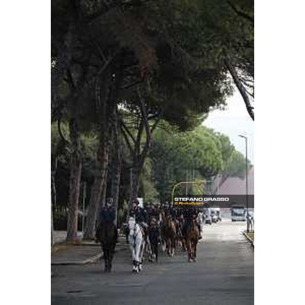 LGCT of Rome - Preparing test of the 4° Reggimento carabinieri a cavallo Rome - Stadio dei Marmi, 19th sep.2017 ph.Stefano Grasso/LGCT