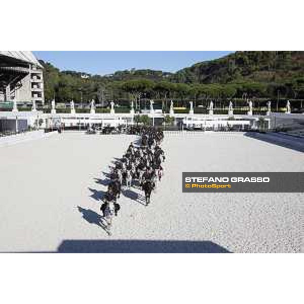 LGCT of Rome - Preparing test of the 4° Reggimento carabinieri a cavallo Rome - Stadio dei Marmi, 19th sep.2017 ph.Stefano Grasso/LGCT