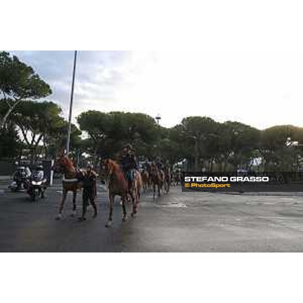 LGCT of Rome - Preparing test of the 4° Reggimento carabinieri a cavallo Rome - Stadio dei Marmi, 19th sep.2017 ph.Stefano Grasso/LGCT