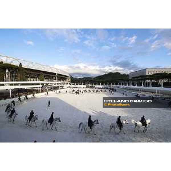 LGCT of Rome - Preparing test of the 4° Reggimento carabinieri a cavallo Rome - Stadio dei Marmi, 19th sep.2017 ph.Stefano Grasso/LGCT