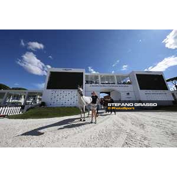 LGCT of Rome - The vet check - Cynar V Rome - Stadio dei Marmi, 20th sep.2017 ph.Stefano Grasso/LGCT