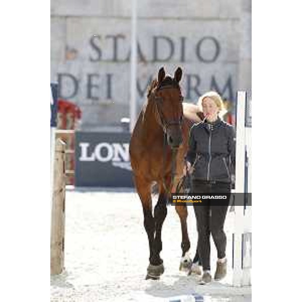 LGCT of Rome - Vet check - Halifax van het Kluizebos Rome - Stadio dei Marmi, 21st sep.2017 ph.Stefano Grasso/LGCT