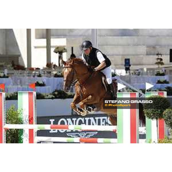 LGCT of Rome - Amateur riders - Serge Varsano on Urbino du Genestel Rome - Stadio dei Marmi, 21st sep.2017 ph.Mario Grassia/LGCT