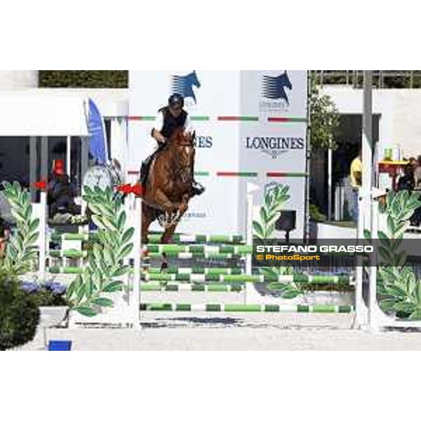 LGCT of Rome - Amateur riders - Serge Varsano on Urbino du Genestel Rome - Stadio dei Marmi, 21st sep.2017 ph.Mario Grassia/LGCT