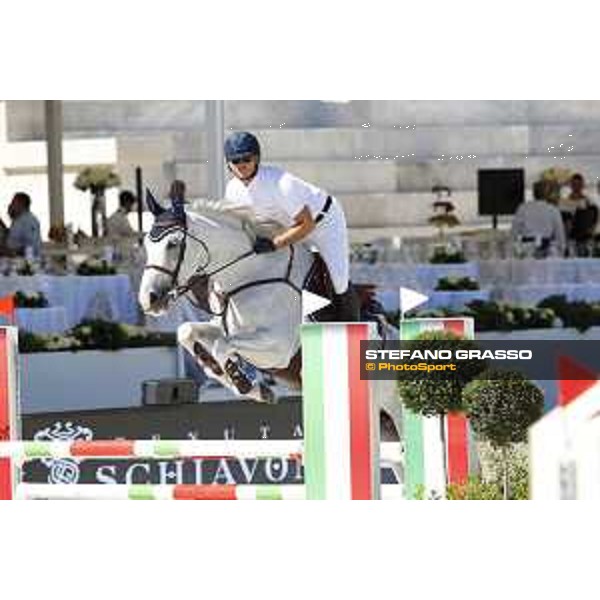 LGCT of Rome - Amateur riders - Silvano Meier on Rapsodia in Blue Rome - Stadio dei Marmi, 21st sep.2017 ph.Mario Grassia/LGCT
