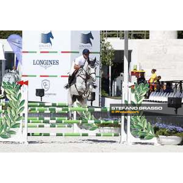 LGCT of Rome - Amateur riders - Silvano Meier on Rapsodia in Blue Rome - Stadio dei Marmi, 21st sep.2017 ph.Mario Grassia/LGCT
