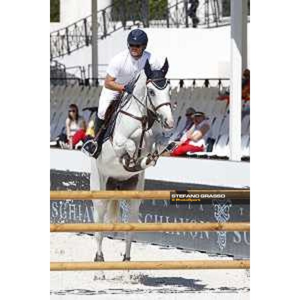LGCT of Rome - Amateur riders - Silvano Meier on Rapsodia in Blue Rome - Stadio dei Marmi, 21st sep.2017 ph.Mario Grassia/LGCT